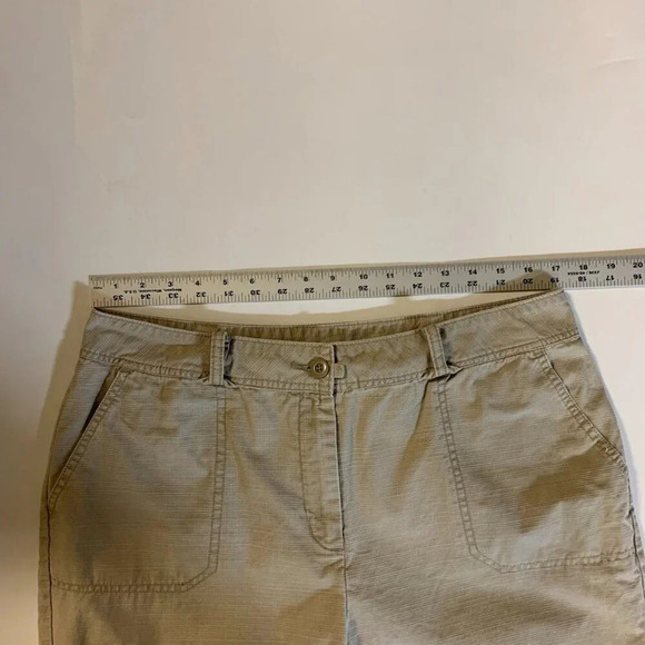 Woolrich Women's Cargo Capri Cotton Roll Up Pants Size‎ 14 - Picture 9 of 12